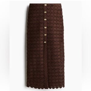 H&M Edition Women’s Brown Skirt